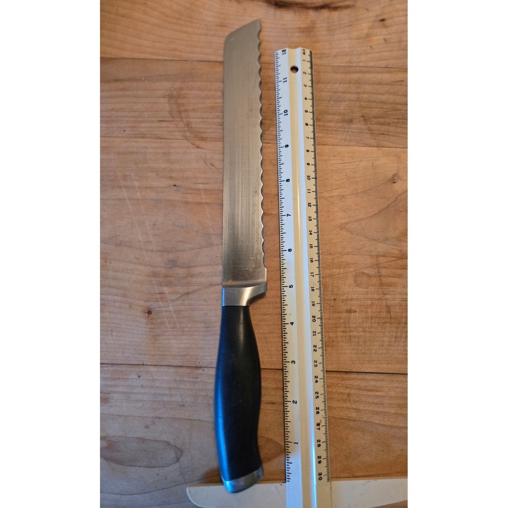 Calphalon 8 Inch Serrated Bread Knife Black Handle